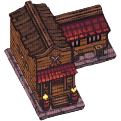 Ball x Pit_保安官の事務所