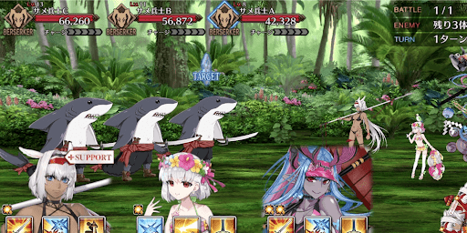 fgo-第二の秘宝：赤と青の扉1戦