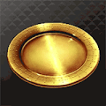 金の皿