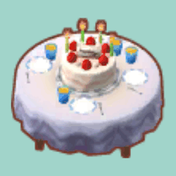 バースデーテーブル