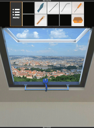 屋根裏部屋からの脱出