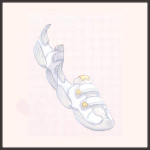 クリームシューズ