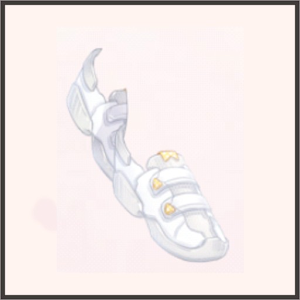 クリームシューズ