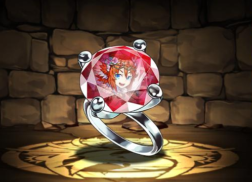 深紅の花嫁・シルクの指輪