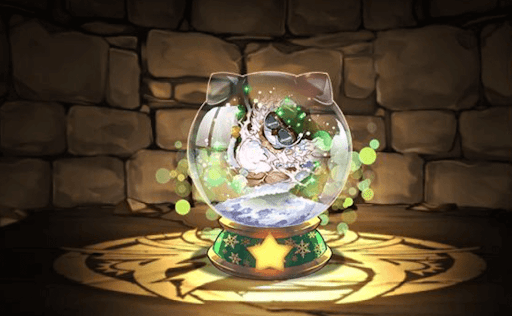 大忙しのサンタゼウス・ディオスのスノードーム