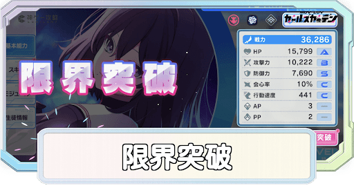 限界突破の必要素材