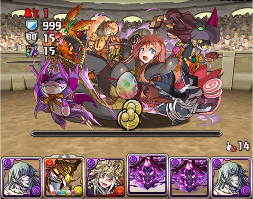 チャレ10落ちコンなし-攻略パーティ