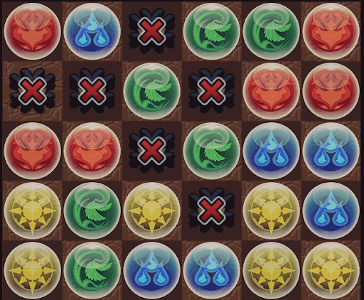 パズル前盤面例