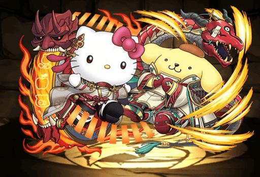 セイナハローキティ＆リュウメイポムポムプリン