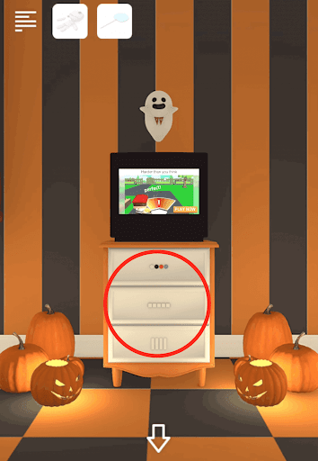 Spooky雨と少女とぬいぐるみ_画面下部のチェストを拡大する