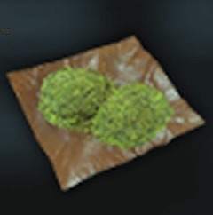 調合したハーブ(緑+緑)