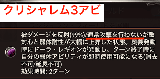 シャレム3アビは絶対に使わない