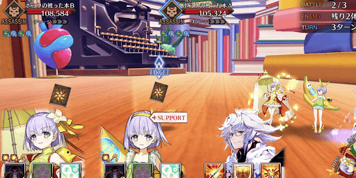 fgo-特訓散らかった書斎の整理整頓_バトル2