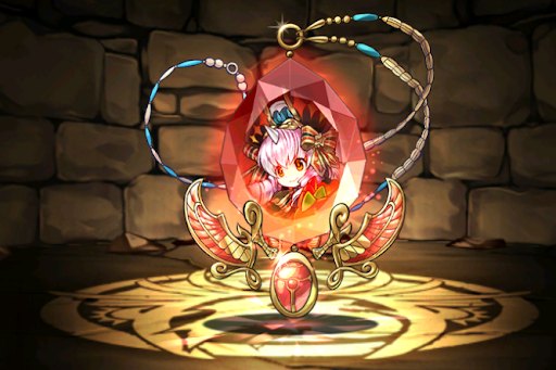 灼爪の玩龍喚士・コットンの首飾り