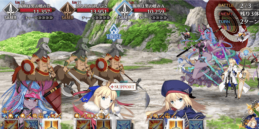 fgo-岩集め轟音響く採石場_バトル2