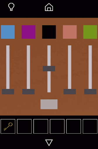 Dango_はしごの色のついた紐の位置をヒントに左から52314に合わせる