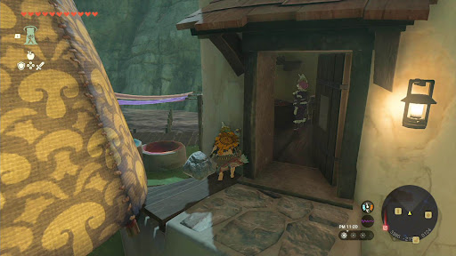 秘密④塔に入る