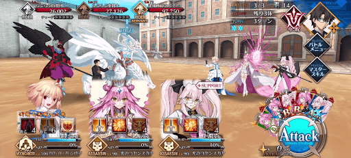 fgo-らぶらぶ鎮圧戦 自警団から逃げろ！_バトル3