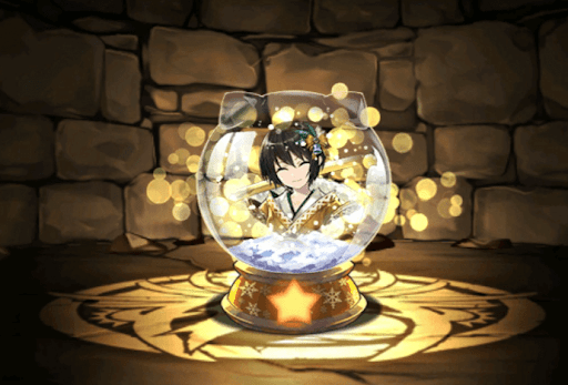 煌夜の翠龍刀士・セリカのスノードーム