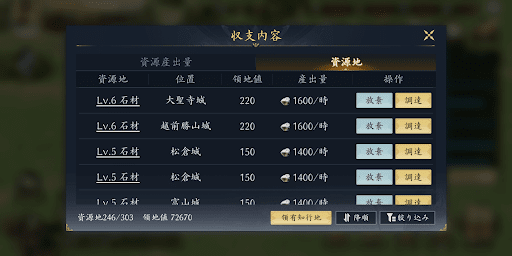 序盤～中盤は石材を最優先で確保する