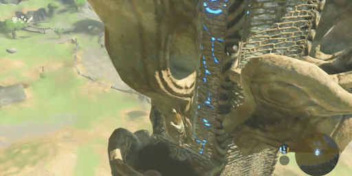 BotW_塔から降りる