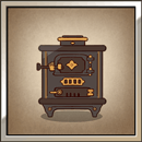 鋼鉄製のかまど