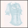 蝉の羽衣-トップス（青）