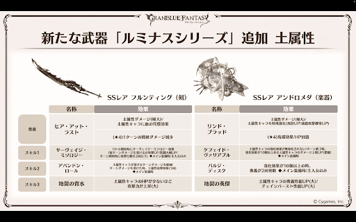 土属性ルミナス