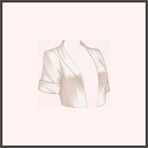 シルクジャケット（白）