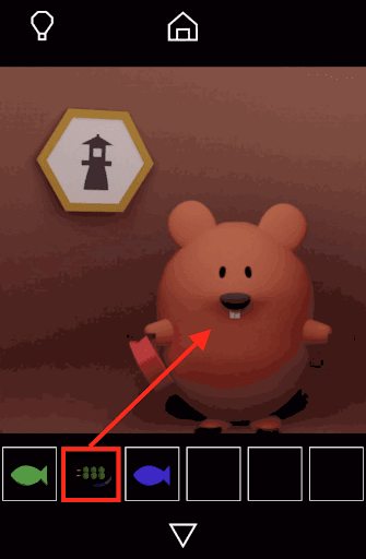 Dango_団子ネズミに渡す