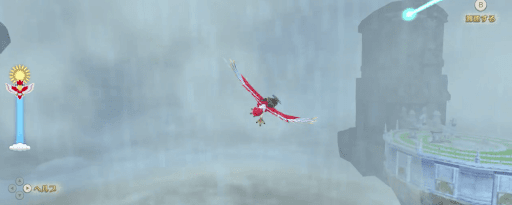 ゼルダSWS_詩島に向かう