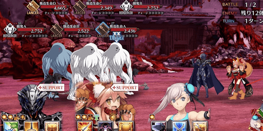 fgo-盈月攻城戦 田安門1戦①