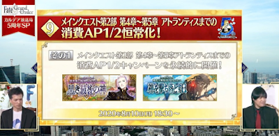 fgo-メインクエスト消費AP半減