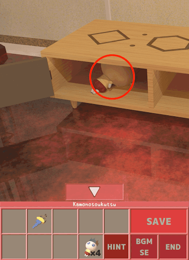 Nunukosgatherings_3階_壁の装置の前_棚_人形を入手