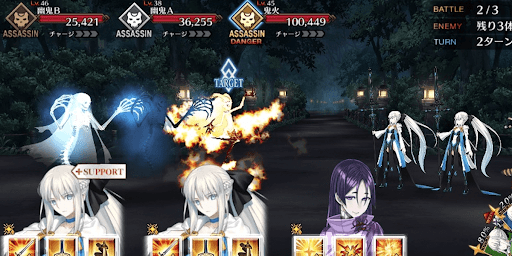 fgo-怪異退治 鳥越神社 霊魂漂う巡礼路_バトル2