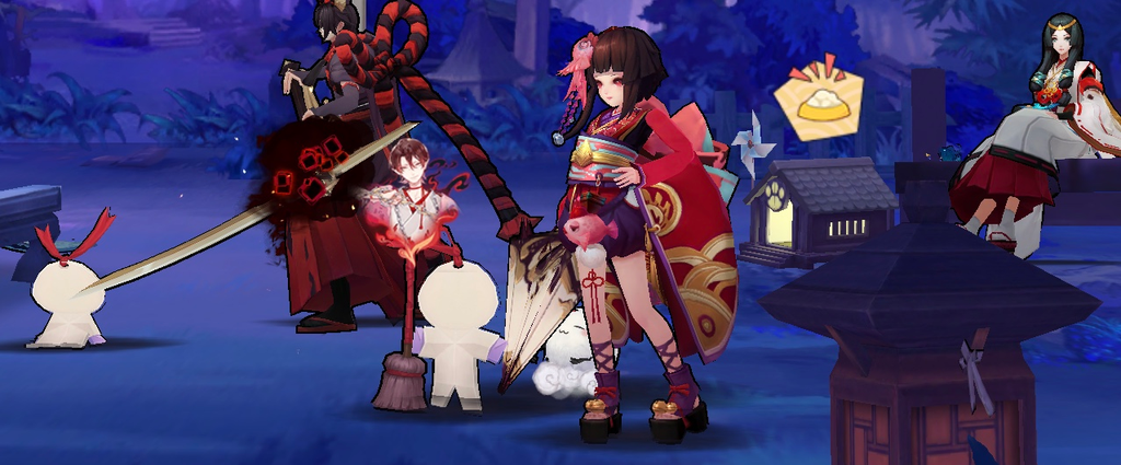 鬼童丸超鬼王庭院