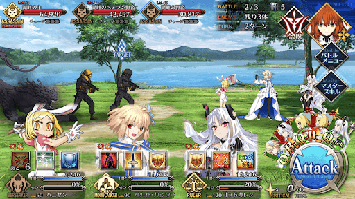 fgo-物資供給のため、湖畔ルートを開拓せよ！_バトル2