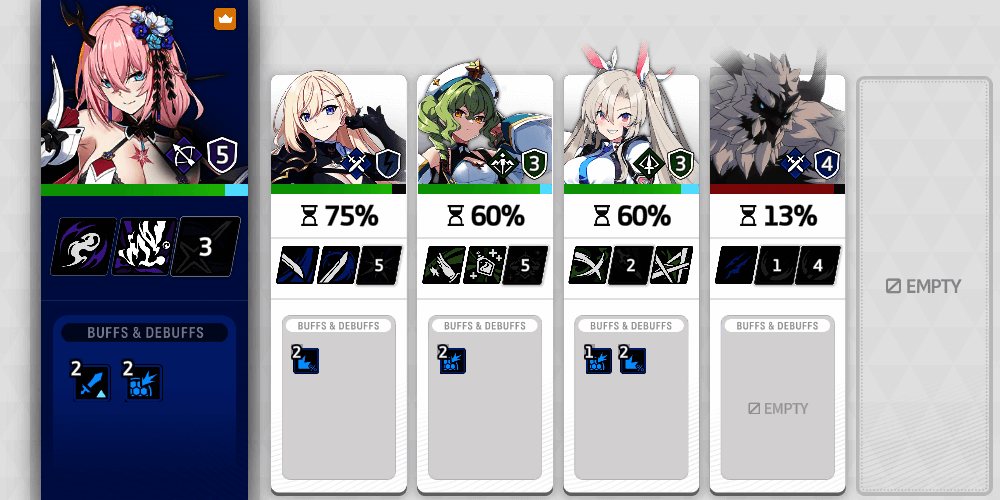 スターセイヴァー_バフを付与できるキャラを編成する