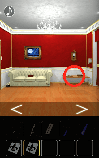 月の見える城からの脱出_トランプのマーク