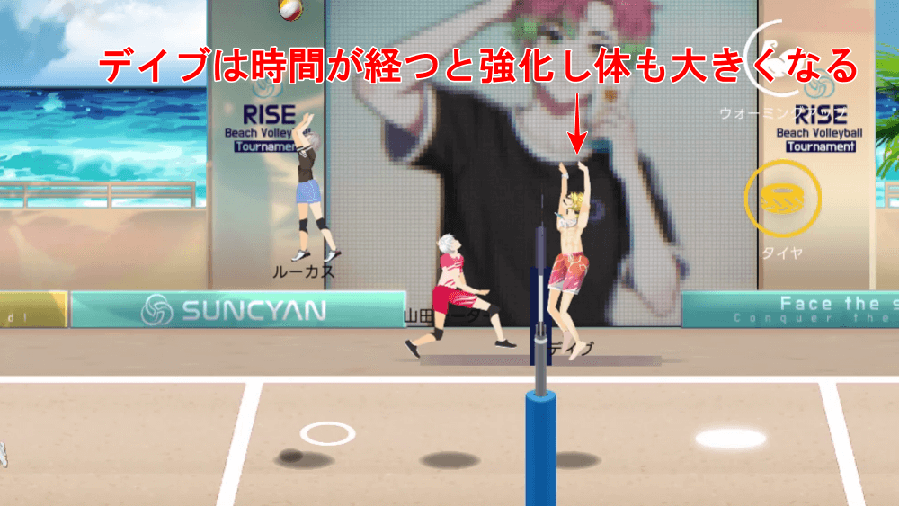  2戦目は試合前半で得点を稼ぐ