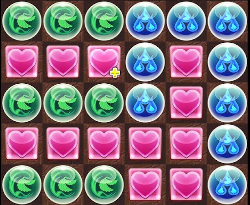 初音ミク-スキル使用後盤面