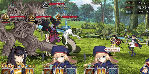 fgo-隈乃温泉十怪談その玖神隠しの裏山_バトル3