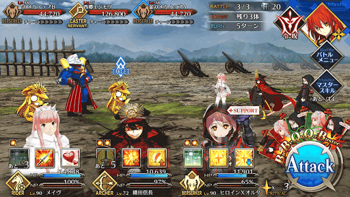 fgo-ユニバーサル鳥羽伏見の戦い【勢力戦】 旗本級