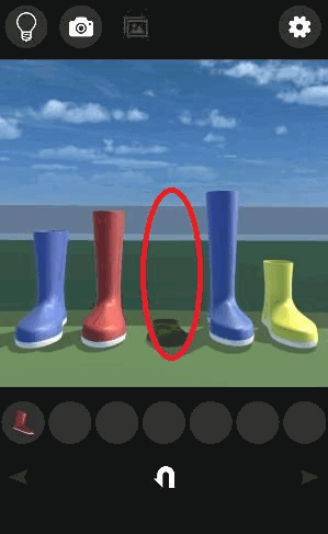 大漁旗～謎解きにゃんこ13～_赤いハンドル