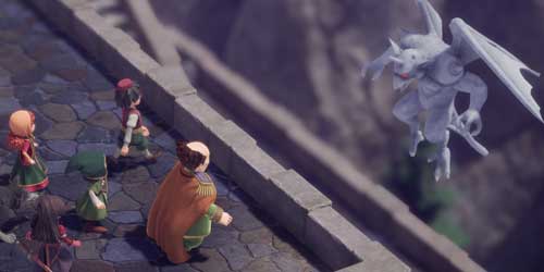 DQ7リイマジンド_ヘルビーストとの戦闘