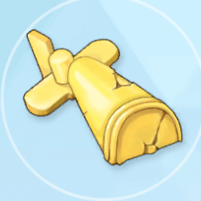 壊れた黄金シャトル