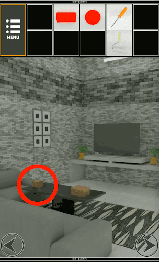 GarageHouse_リビングに移動_テーブルの上を拡大