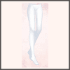 普通の白タイツ