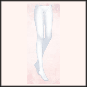 普通の白タイツ
