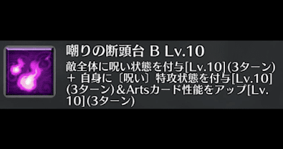 嘲りの断頭台[B]